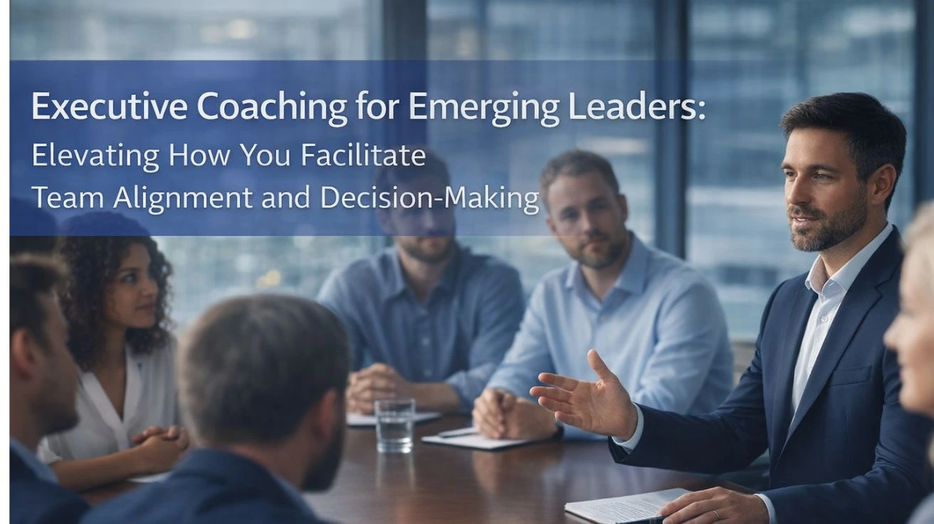 Executive coaching session in progress