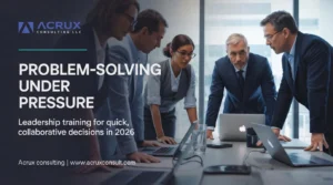 Leadership Training for Problem Solving Under Pressure