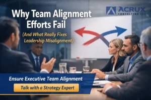 leadership team alignment session discussion